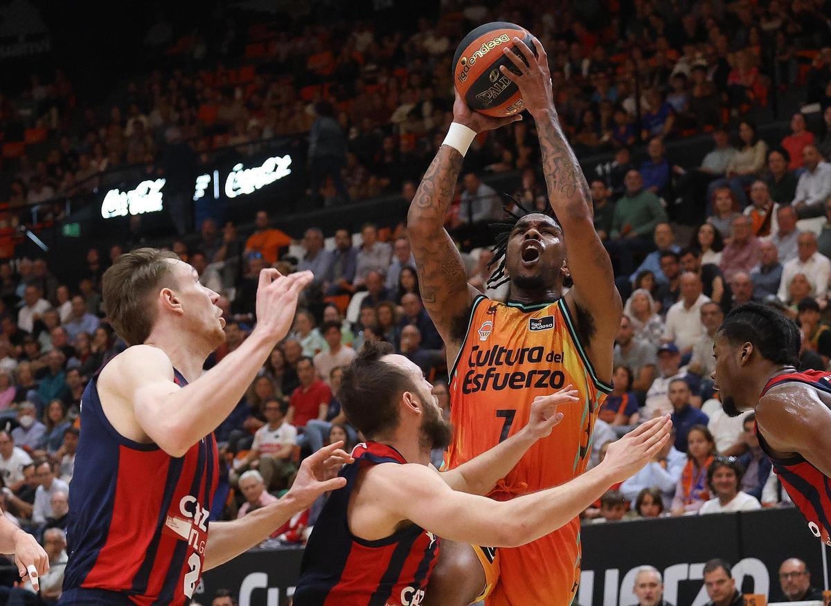 Valencia Basket - Baskonia de la Liga Endesa