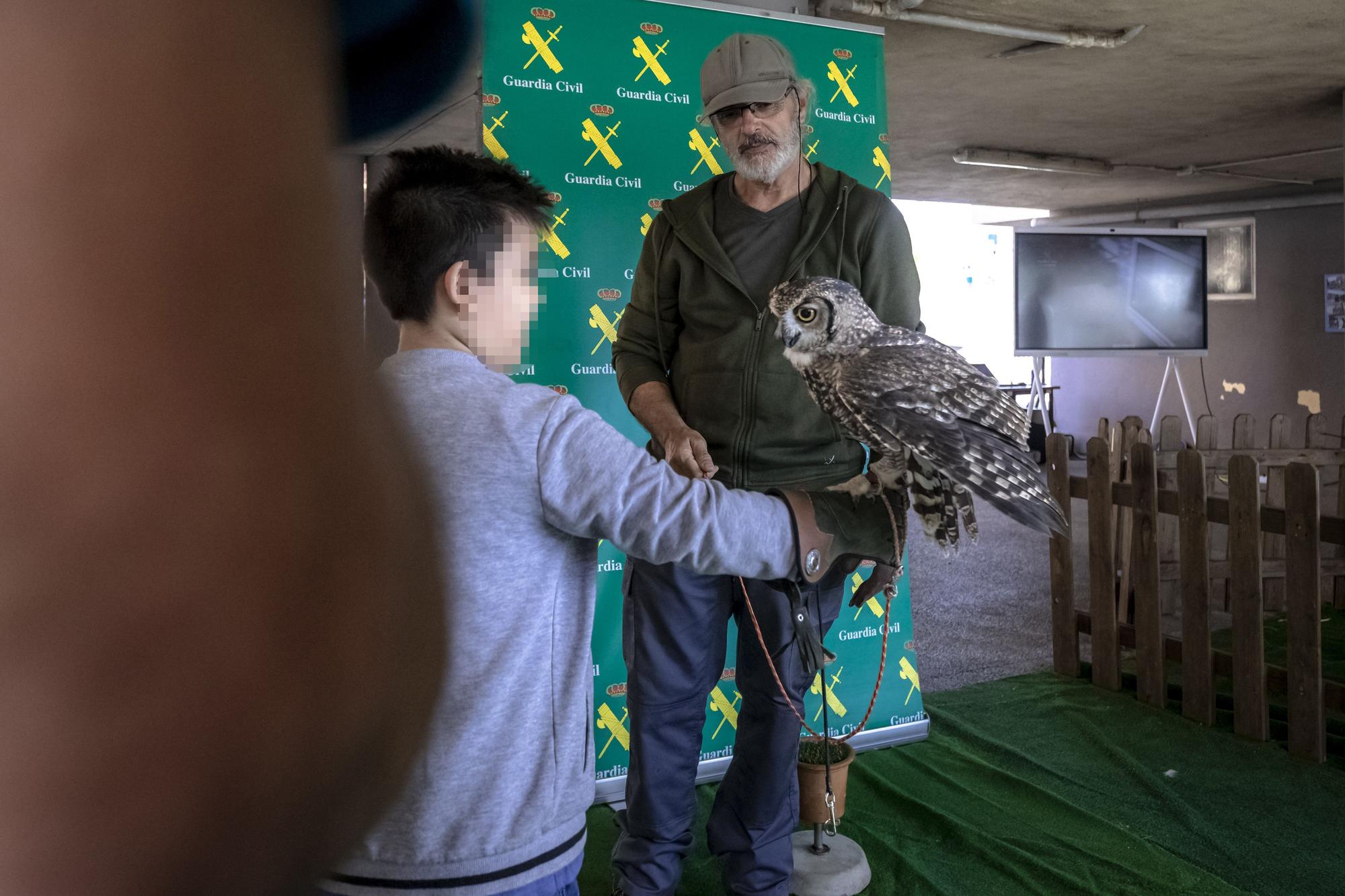 La Guardia Civil de Baleares ha celebrado una jornada de puertas abiertas para conmemorar la patrona