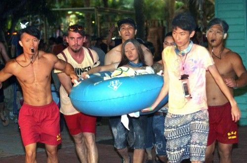 El número de heridos a causa del incendio ocurrido en un parque acuático en Taiwán mientras se celebraba una fiesta en la noche del sábado al domingo aumentó a 516, con 194 en estado grave.