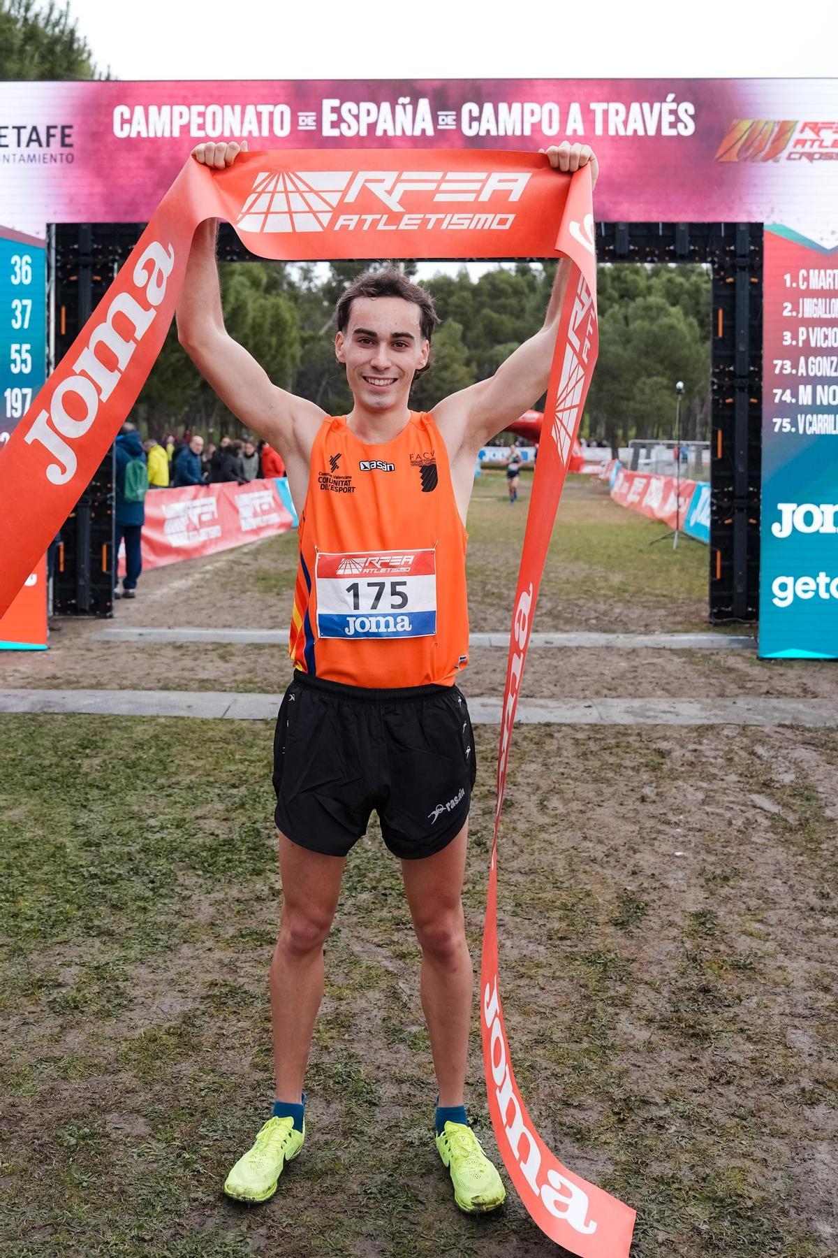 Ciro Martín, campeón de España sub23