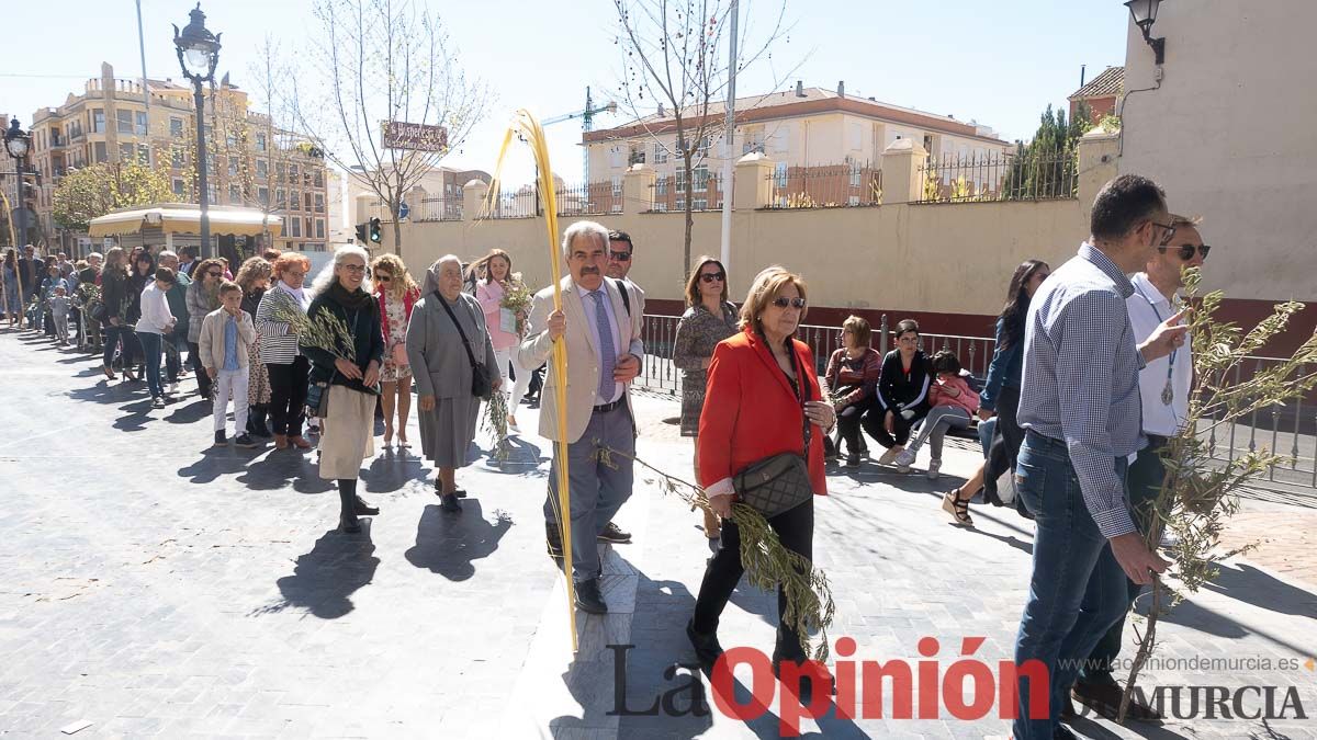 Procesión de Domingo de Ramos en Caravaca