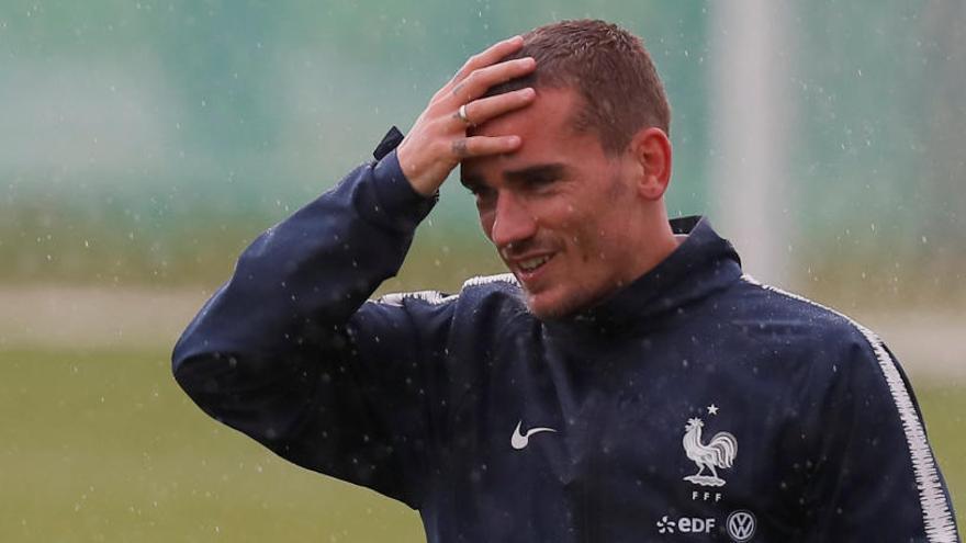 Griezmann mareja la perdiu.