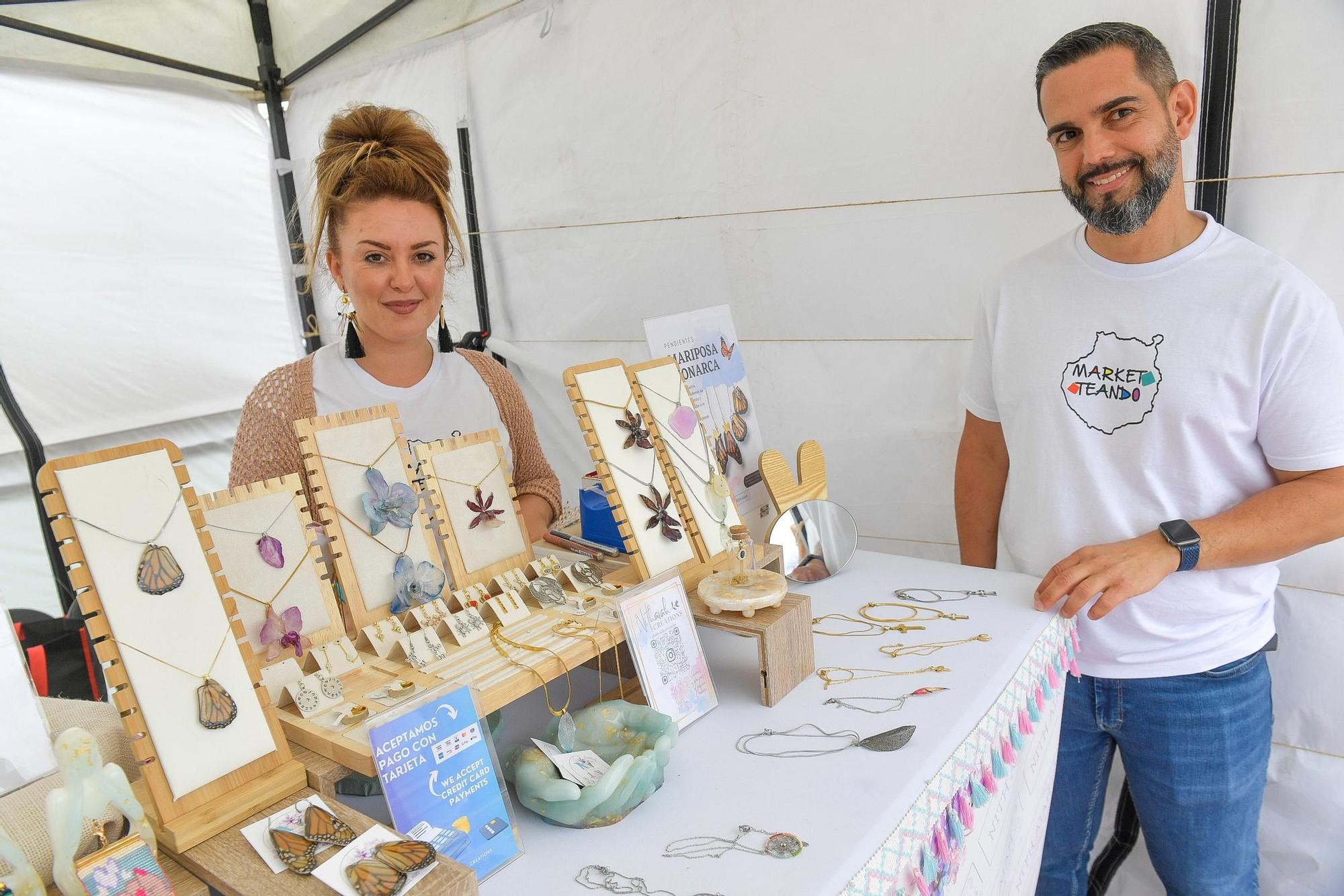 Segunda edición de la feria comercial Nos vamos de market, organizada por la asociación de empresarios Pilar-Farray de Guanarteme