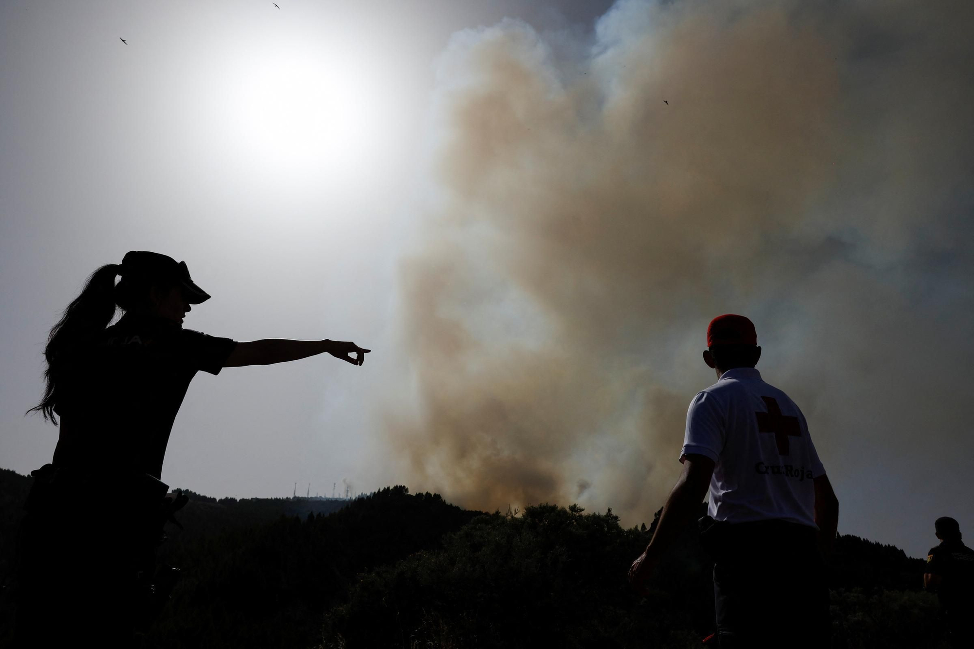 Incendio en la Cumbre de Gran Canaria