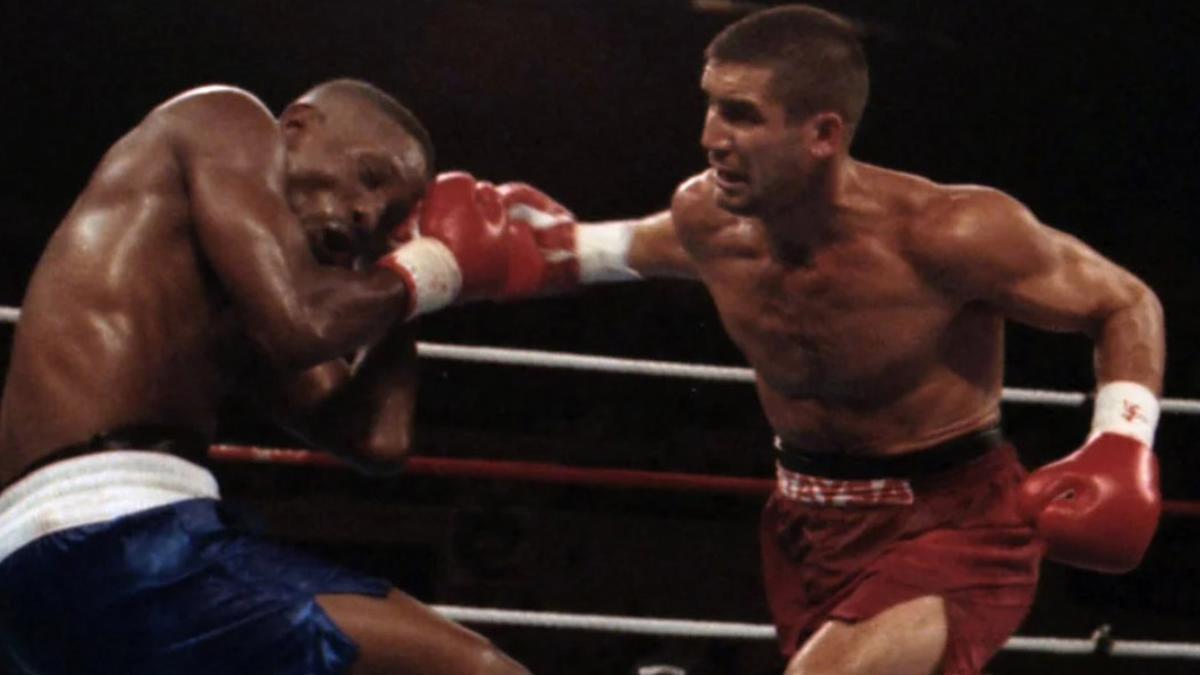 Poli Díaz, en su histórica pelea ante Pernell Whitaker