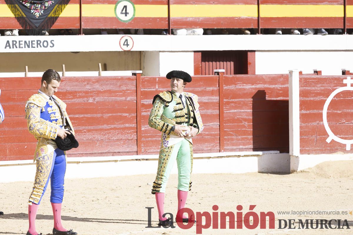 Corrida de toros en Abarán (El Fandi, Emilio de Justo, El Payo)