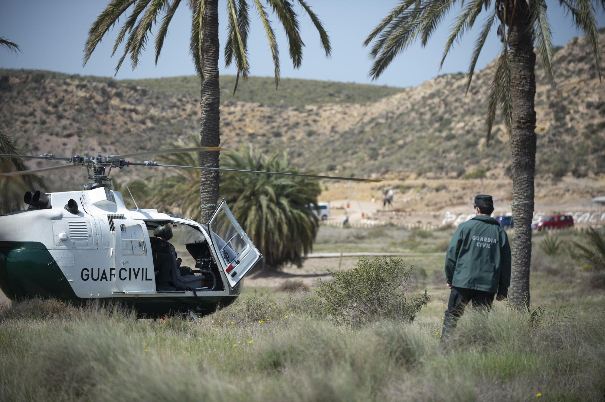 Continúa la búsqueda de los migrantes desaparecidos al naufragar su patera en Mazarrón