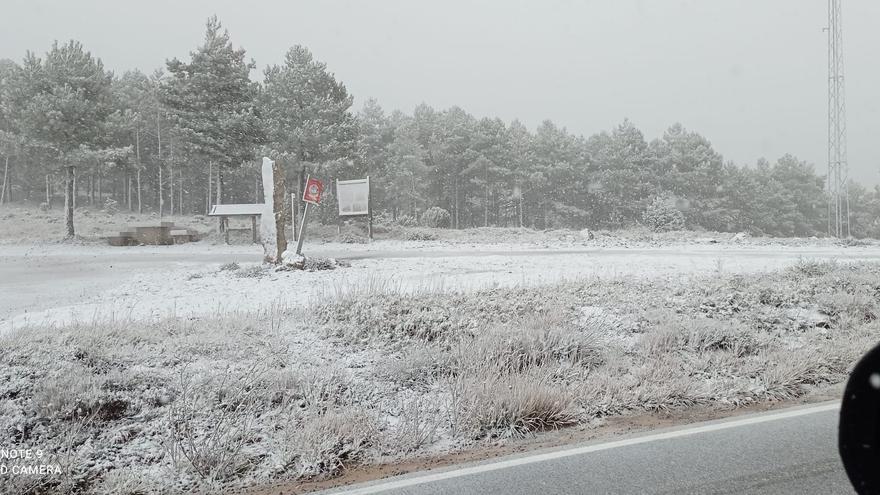 Primeras nevadas en la Comunitat Valenciana