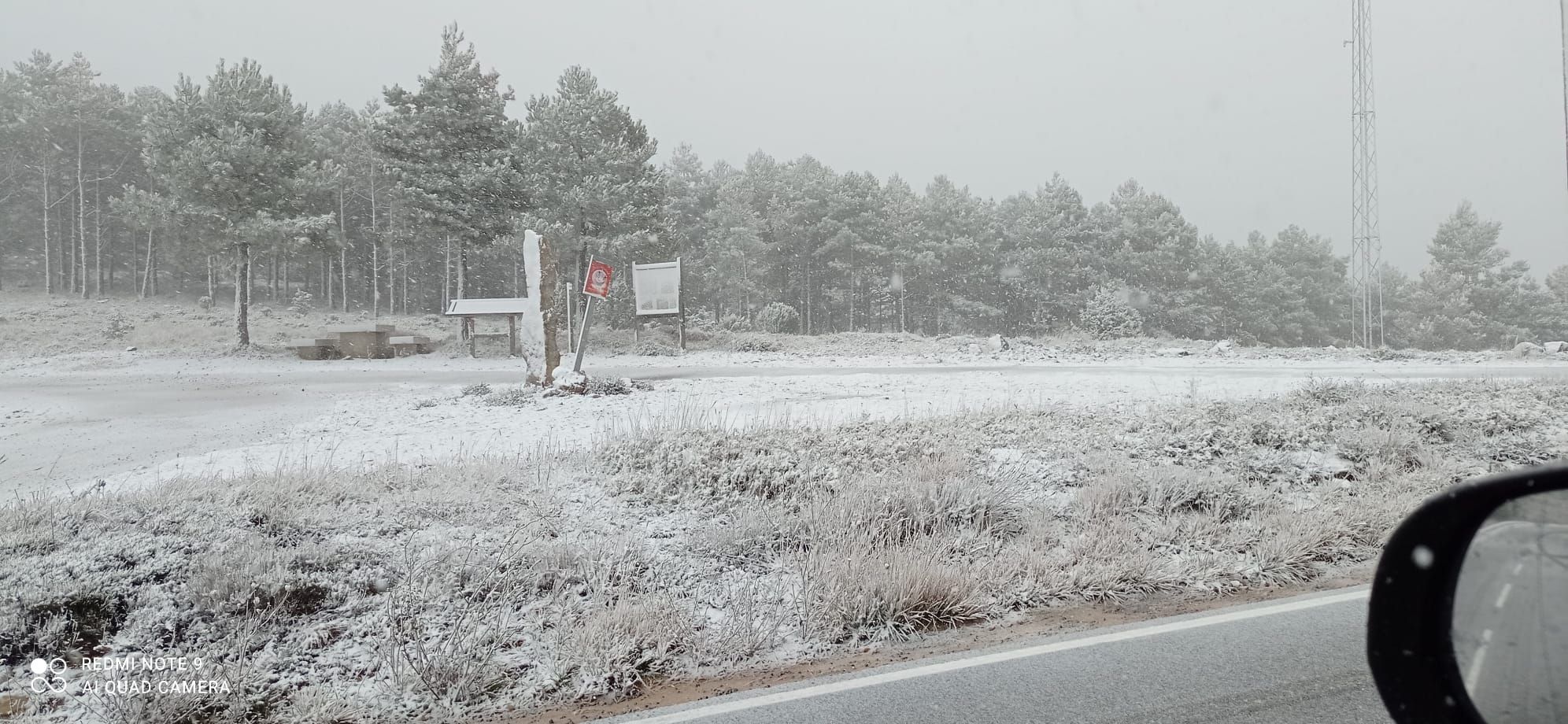 Primeras nevadas en la Comunitat Valenciana