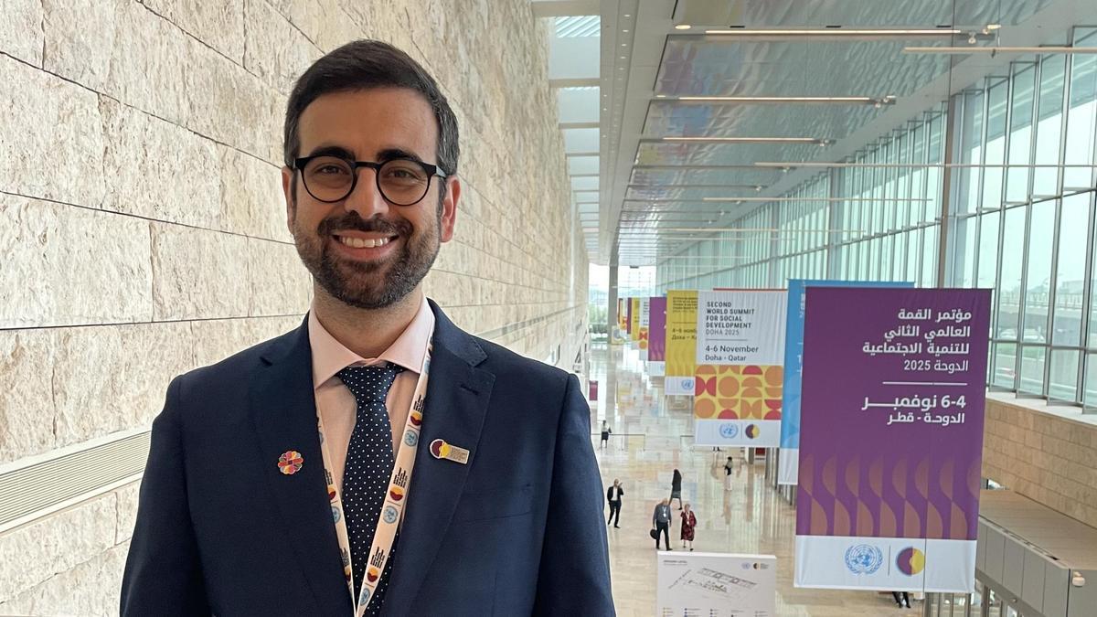 Gilberto Martínez en la cumbre de la ONU.