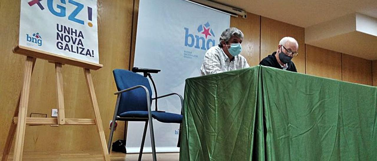 Un momento de la asamblea comarcal del BNG.  | // CEDIDA