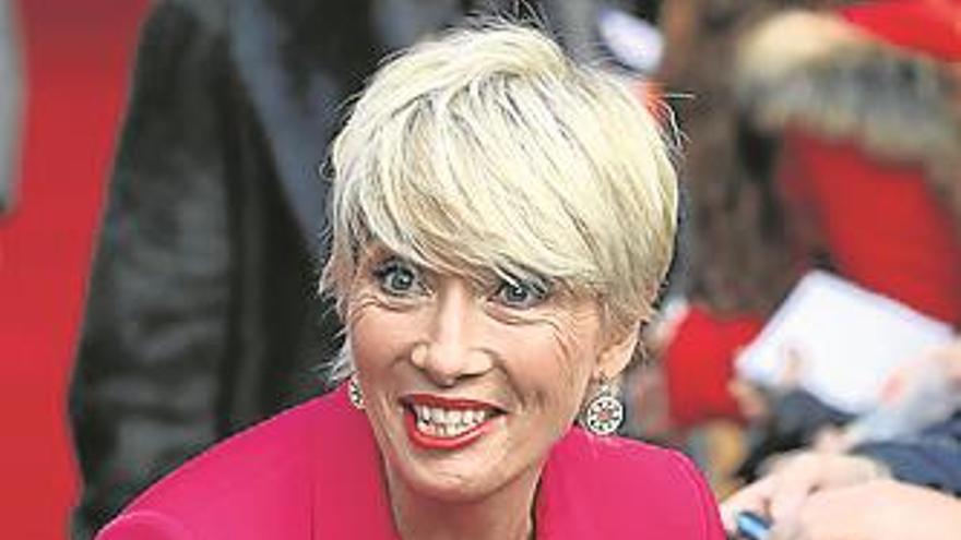 Emma Thompson se niega a trabajar con un acosador