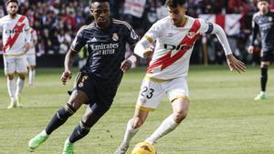 Resumen, goles y highlights del Rayo Vallecano 1 - 1 Real Madrid de la jornada 25 de LaLiga EA Sports