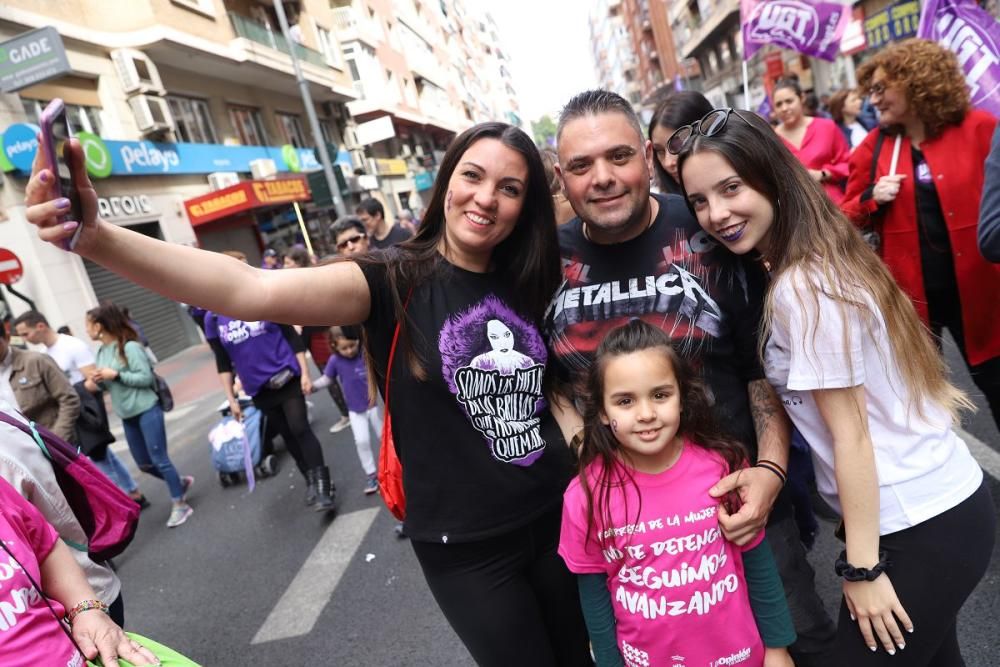 8M en Murcia: Manifestación de la mañana