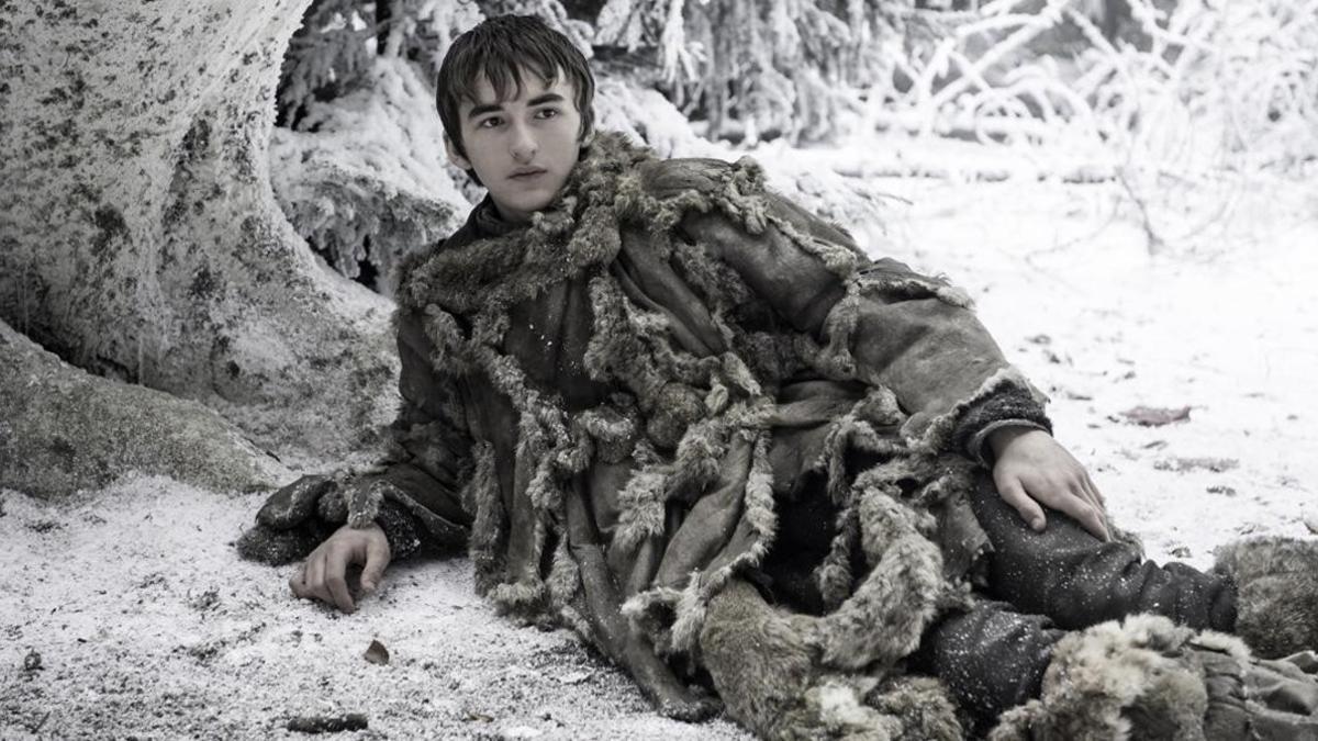 Isaac Hempstead Wright, como Bran Stark en el último episodio de la sexta temporada de 'Juego de tronos'