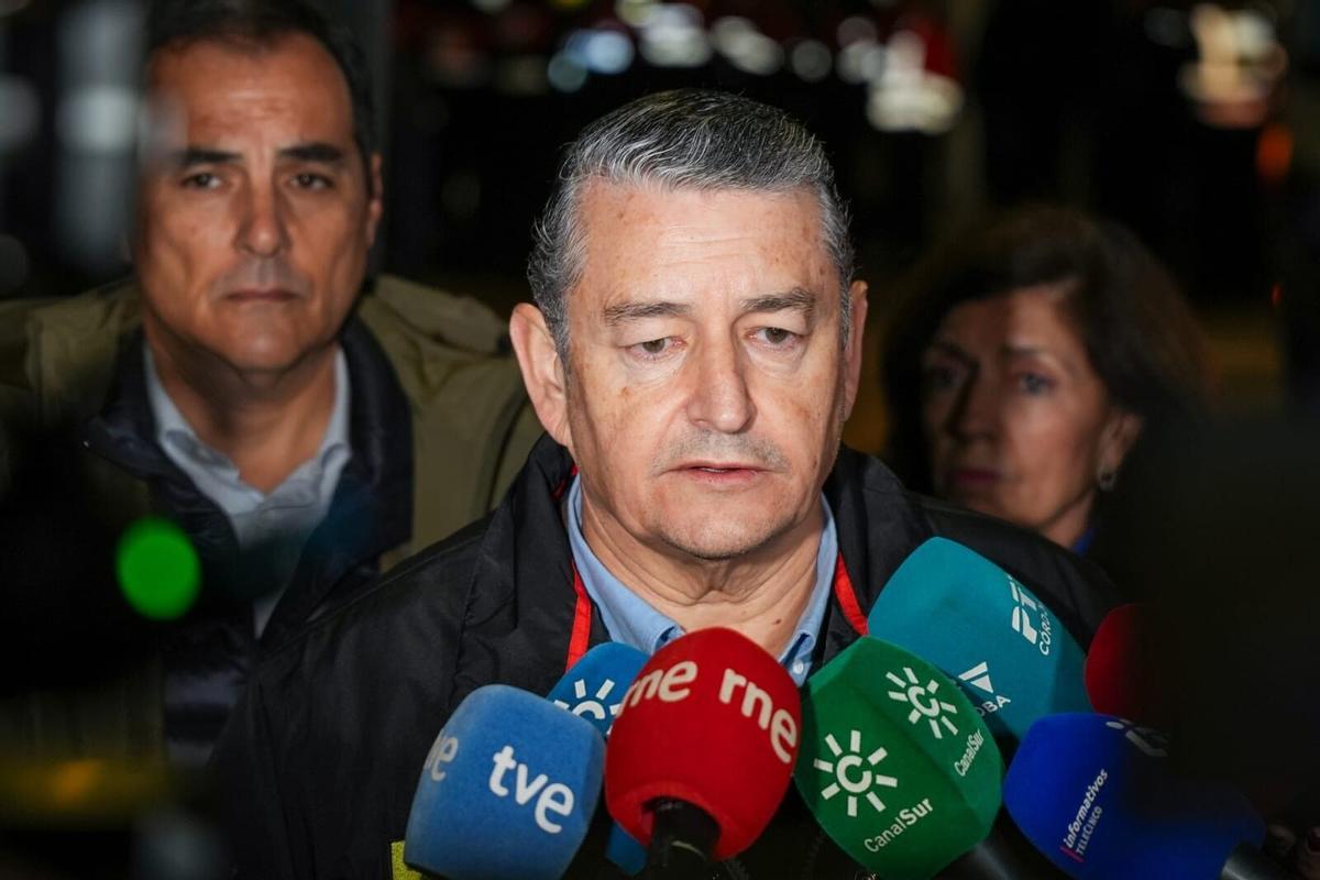 Antonio Sanz desde Adamuz, el lugar del accidente