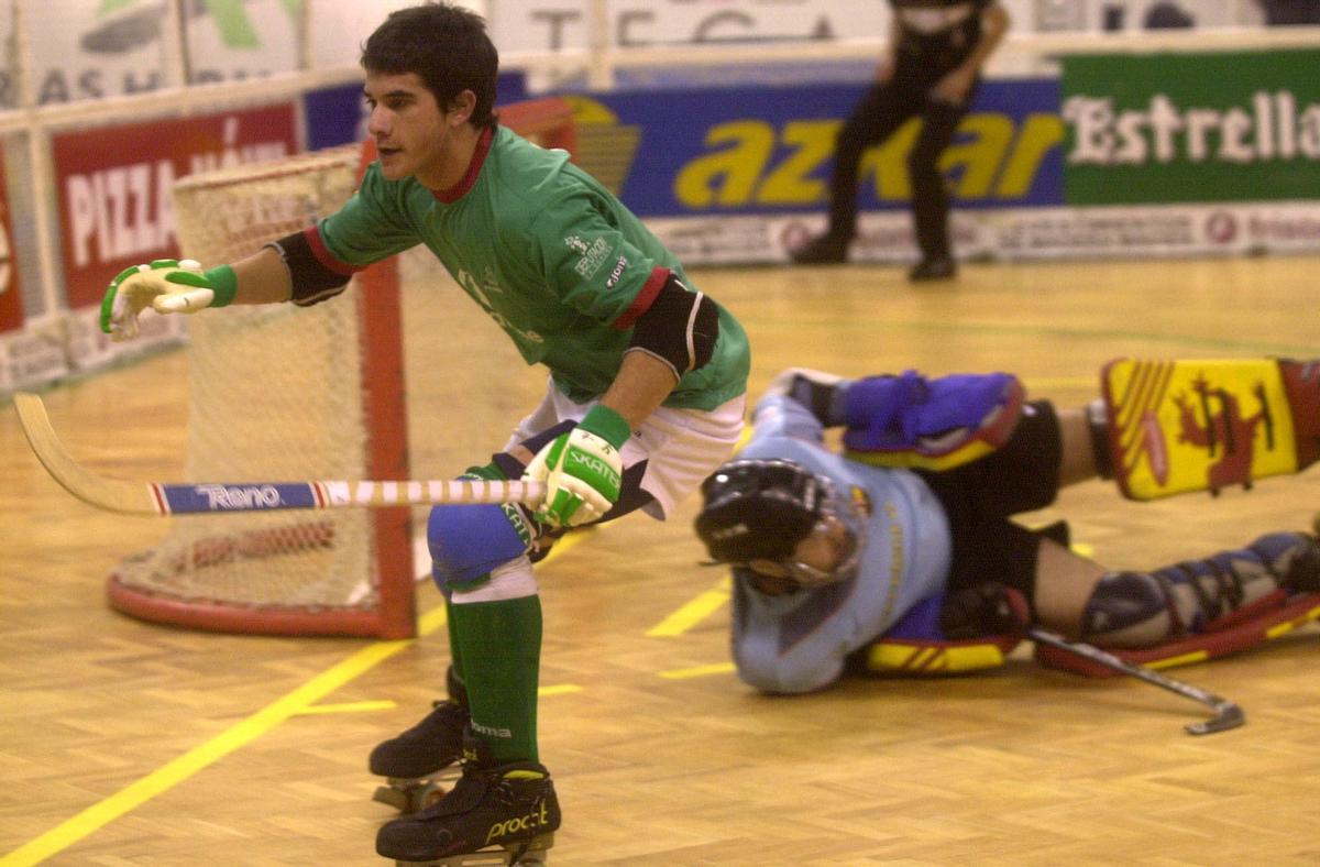 Pablo Álvarez, en uno de sus primeros partidos con el Liceo.