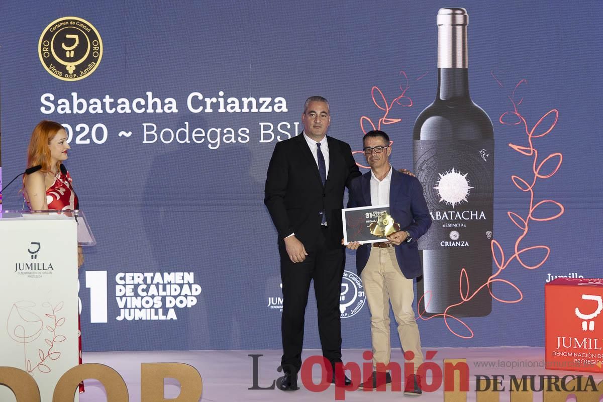 Así fue el 31 certamen de calidad vinos DOP Jumilla