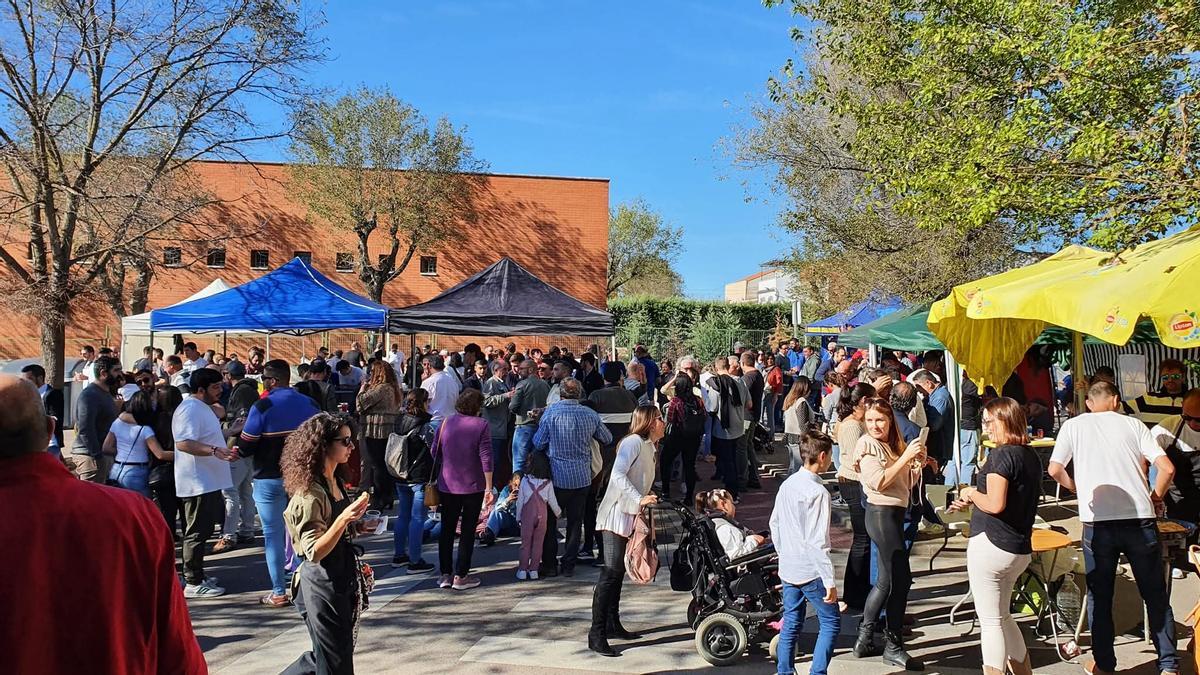 Concurso de arroces de la Cofradía Infantil, en Mérida.