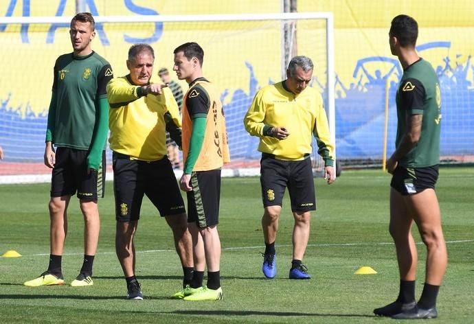 01/02/2019 TELDE. Entrenamiento UD Las Palmas en El Hornillo.  Fotografa: YAIZA SOCORRO.