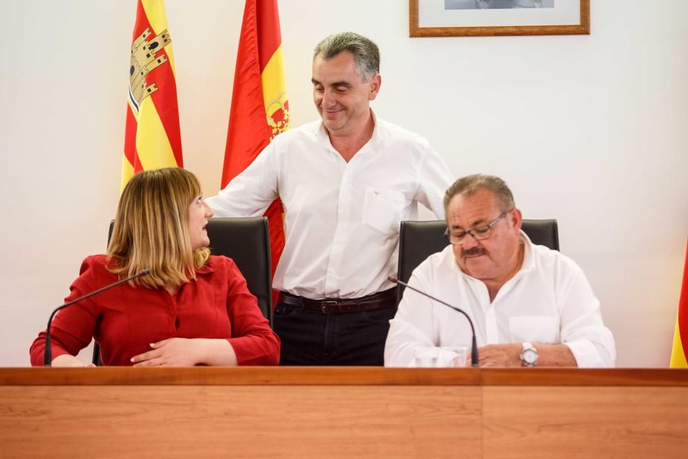 Toma de posesión de Antoni Marí Marí, 'Carraca', en el Ayuntamiento de Sant Joan