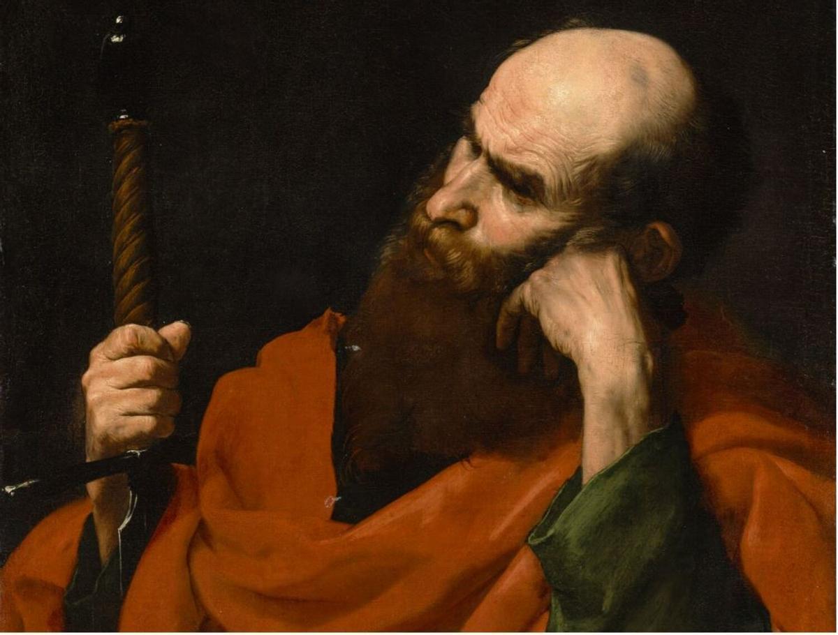 El San Pablo de José de Ribera vendido en una subasta en Christie's.