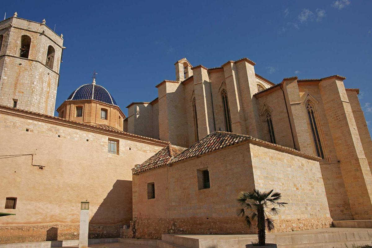 La iglesia es un importante representante del estilo gótico valenciano.