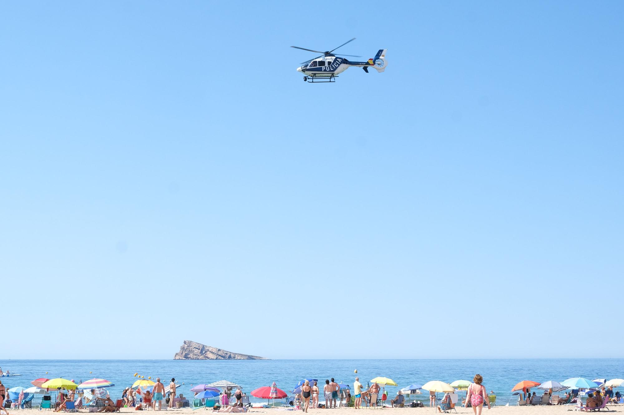 Así ha sido la exposición de medios de la Policía Nacional en Benidorm