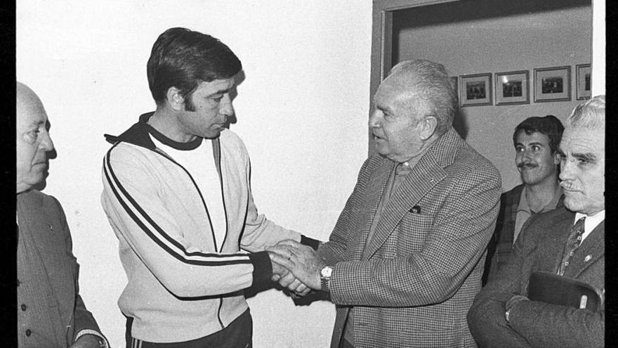 Benito Joanet junto a Rico Pérez.