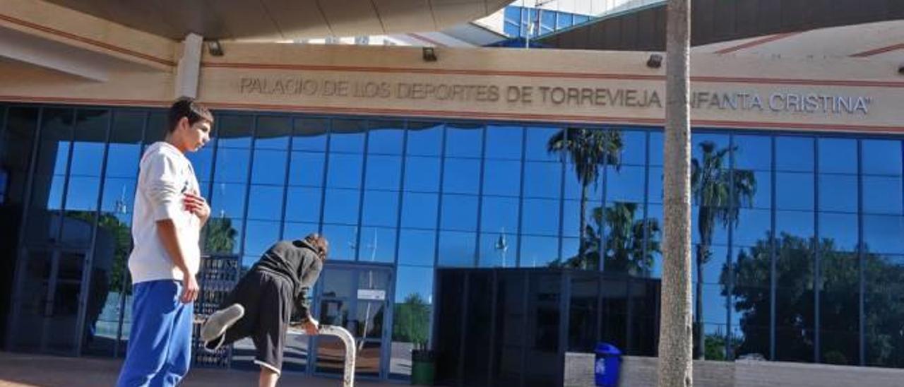 Imagen del pabellón Infanta Cristina de Torrevieja, en la Ciudad Deportiva.