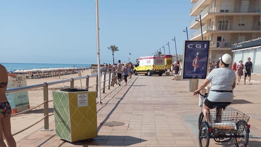 Fallece un matrimonio de avanzada edad cuando se bañaba en una playa de Alicante