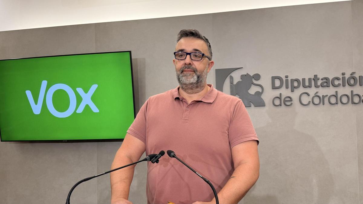 Rafael Saco, diputado provincial de Vox.