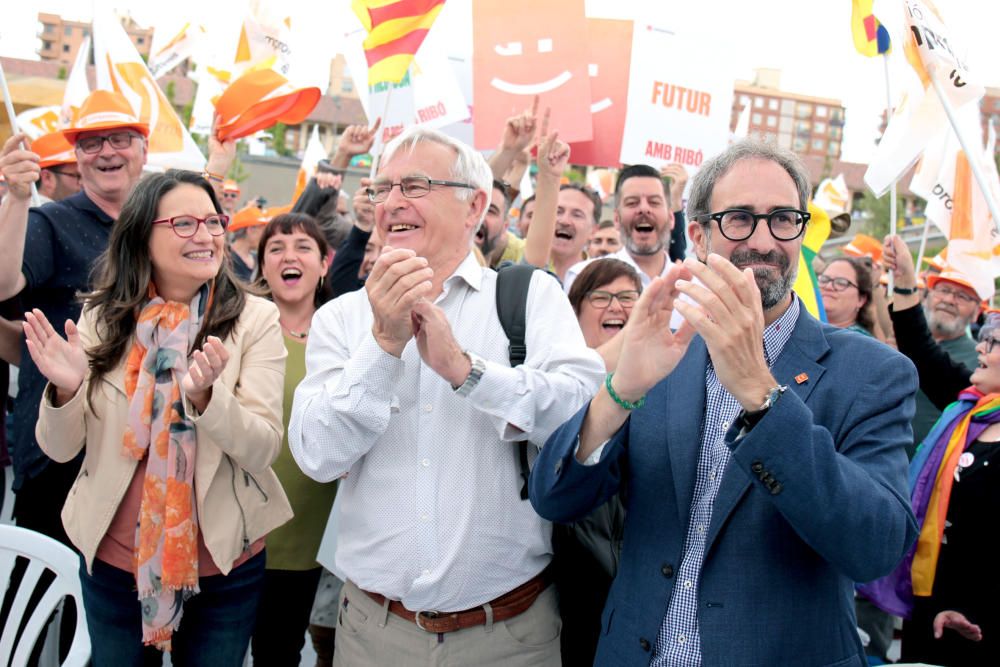 Mitin de Joan Ribó en el Parc Central