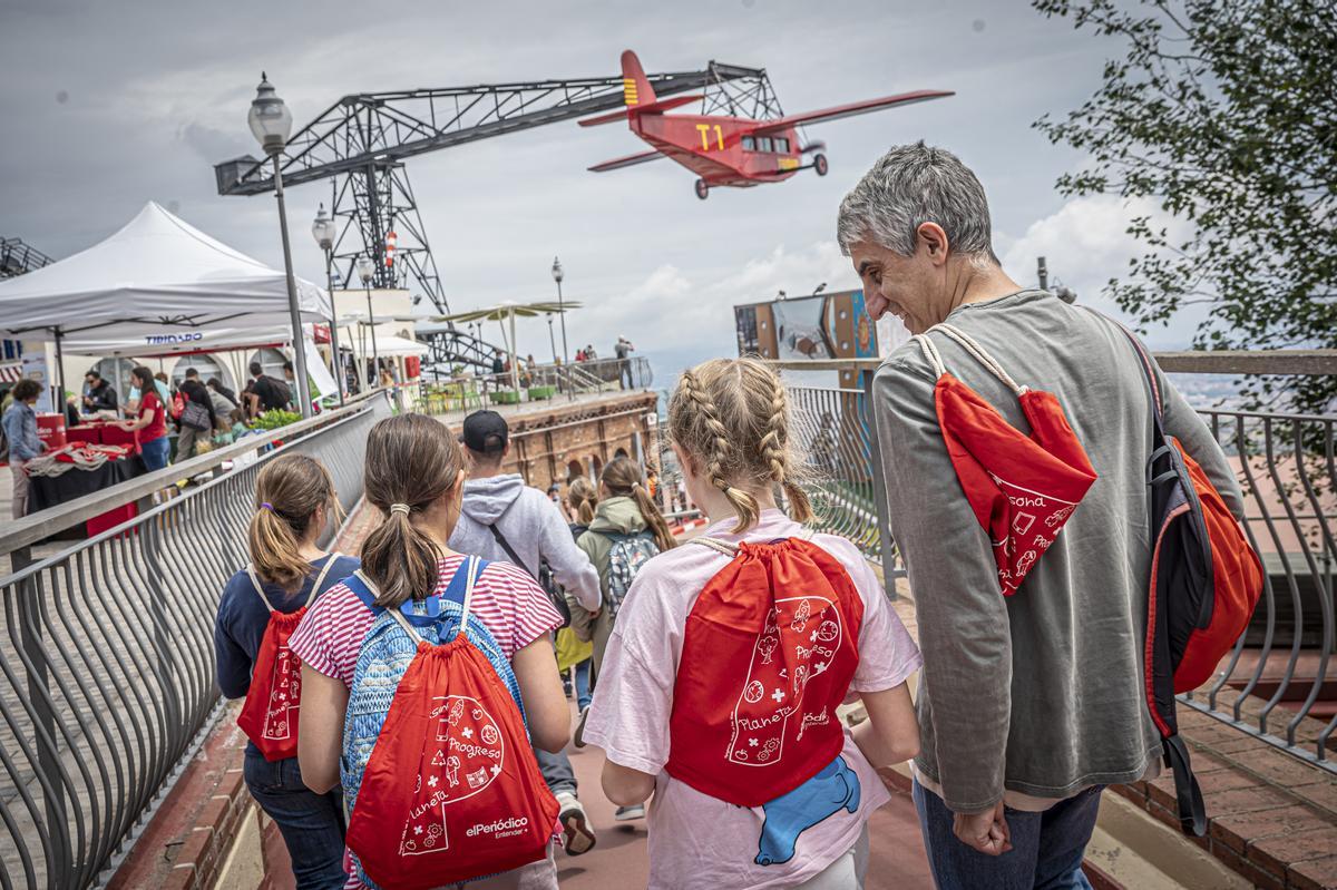 Fiesta solidaria de El Periódico en favor de Fundesplai en el Tibidabo