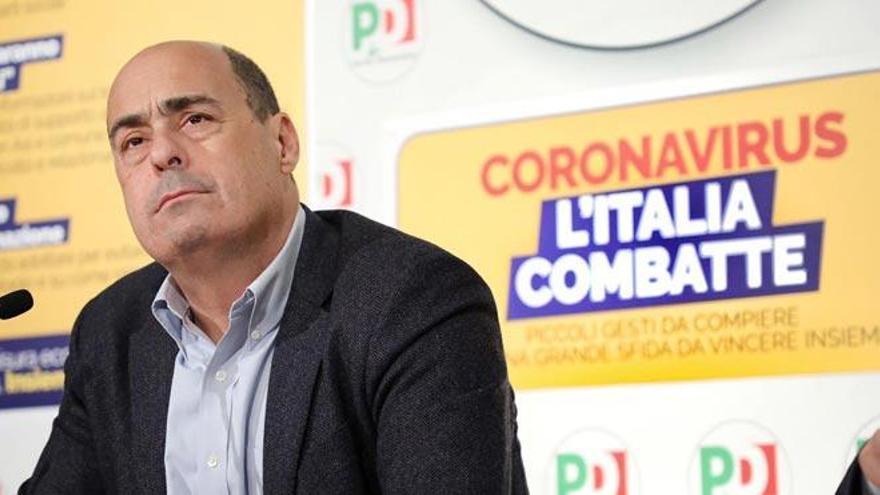 El líder del Partido Democrático italiano, diagnosticado de coronavirus