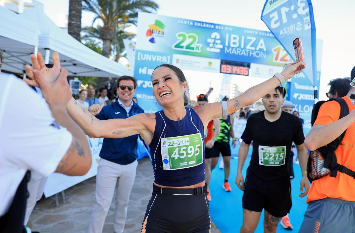 Verdeliss en el Santa Eulària Ibiza Marathon.