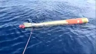 Dos pescadores hallan un torpedo flotando en aguas de la isla alicantina de Tabarca