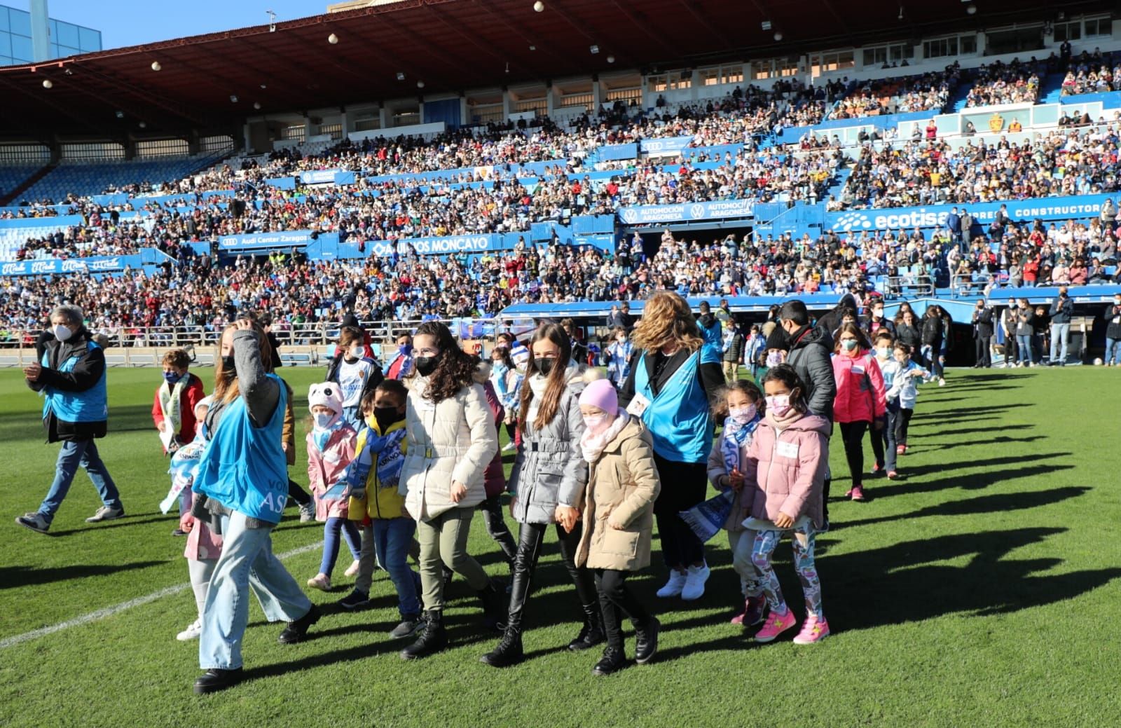 FOTOGALERÍA | El partido de Aspanoa vuelve a poblar La Romareda