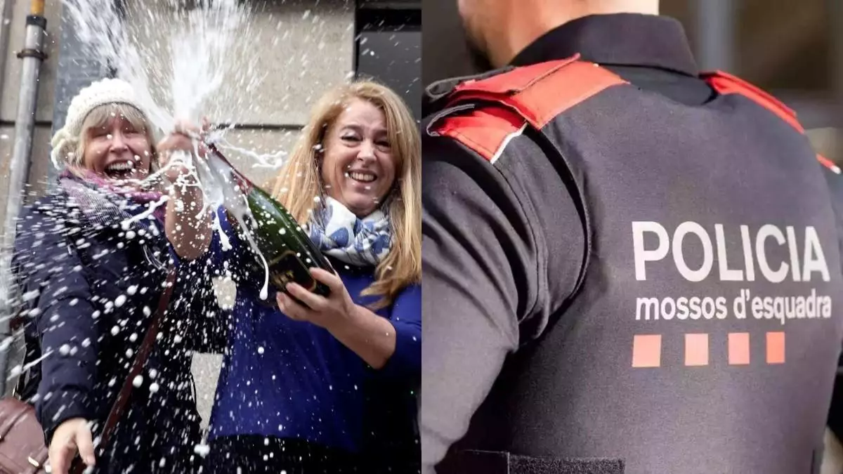 La recomendaci車n de los Mossos si te ha tocado algo en la Loter赤a de Navidad: "Los ladrones pueden estar al acecho"