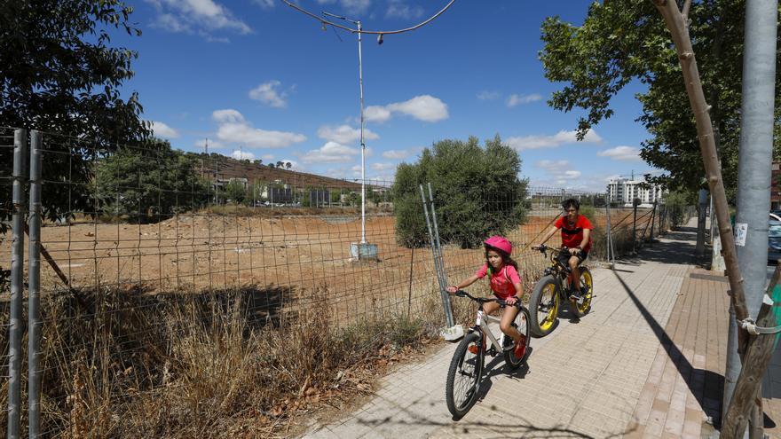 Las obras del área comercial de Nuevo Cáceres se reanudarán