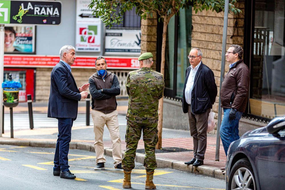 El Mando de Operaciones especiales toma Benidorm en pleno estado de alarma