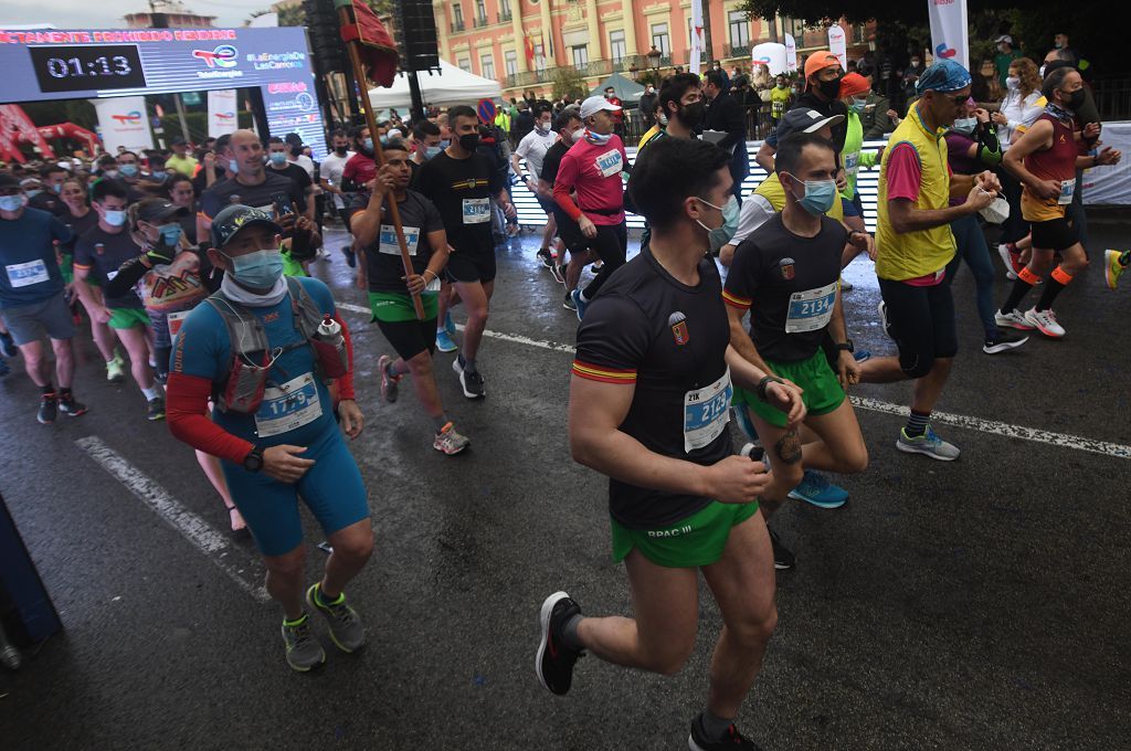 Así fue la salida de la maratón y la media maratón de Murcia (II)