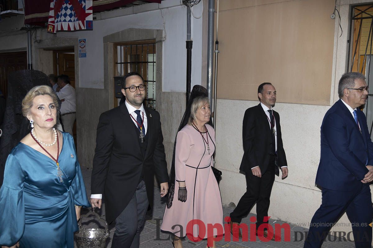Fiestas de Caravaca | Procesión de día 3 de mayo (Procesión, parlamento y baño)