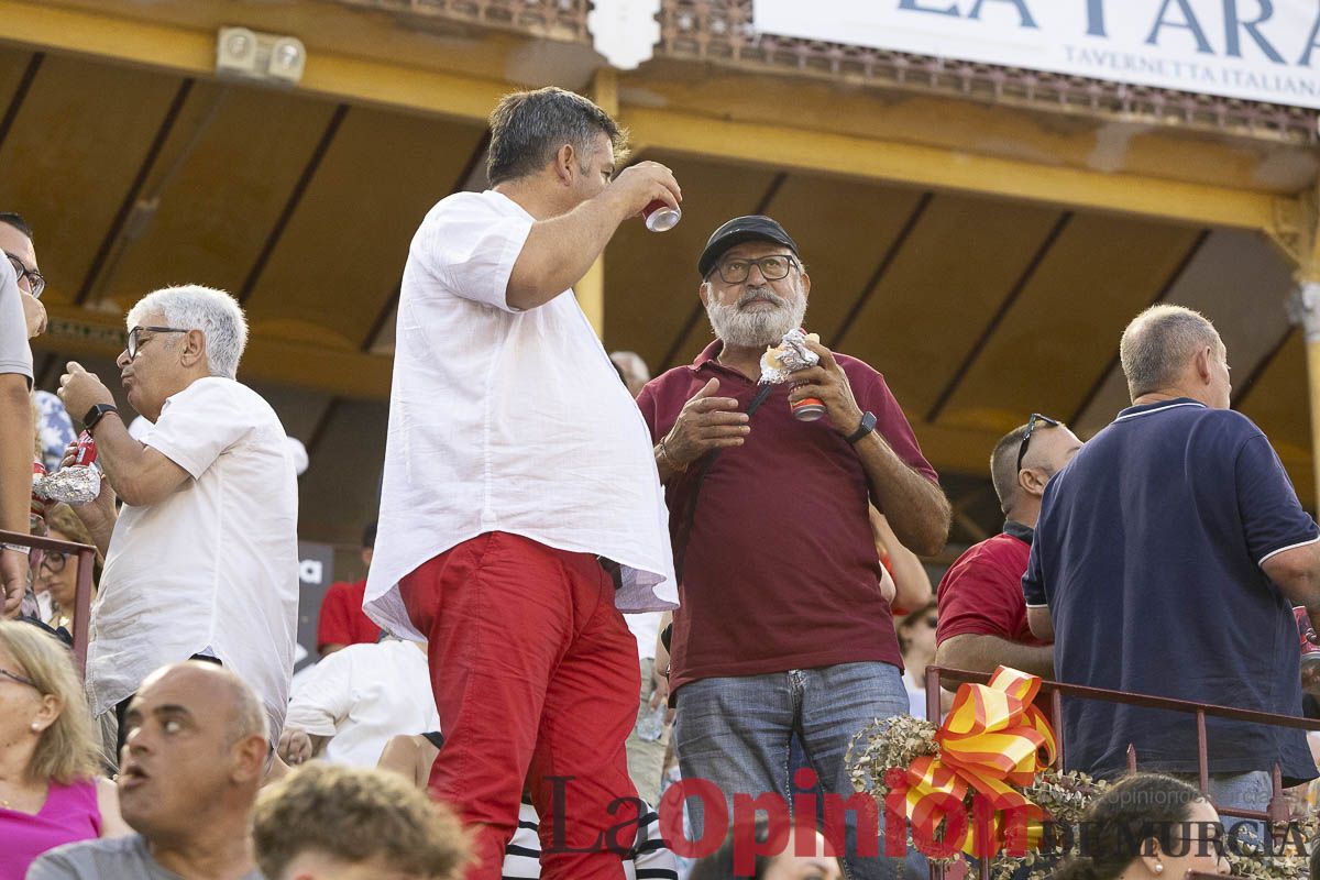 Así se vivió el quinto festejo de la Feria Taurina de Murcia en los tendidos
