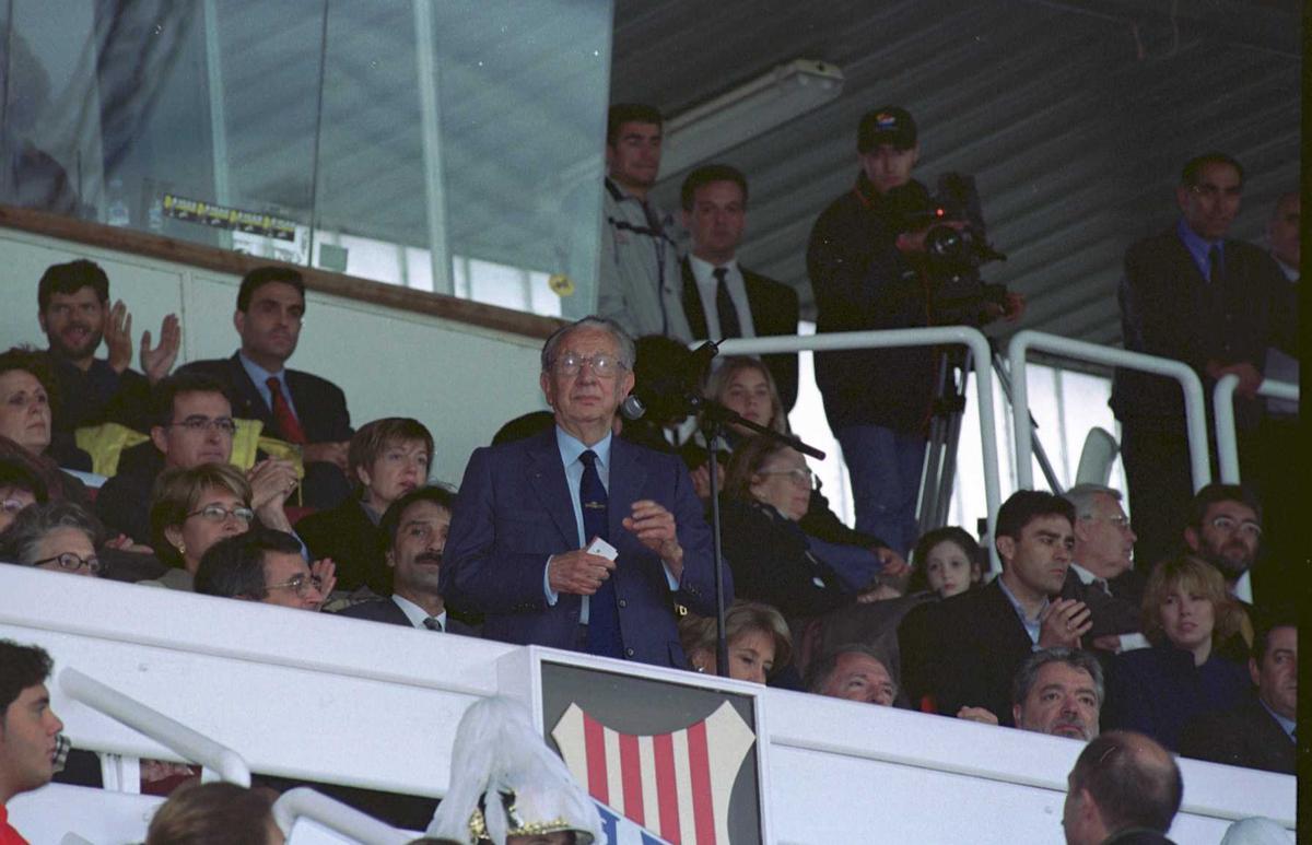 Joan Antoni Samaranch, president del COI, durant la cerimònia de clausura