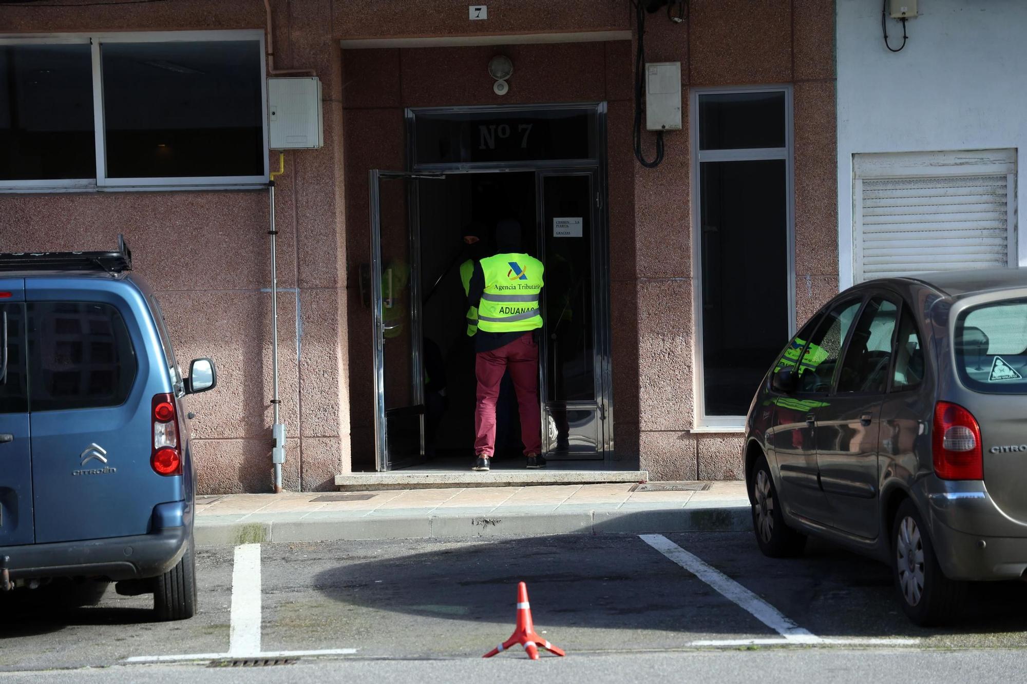Operación antidroga en Vilagarcía