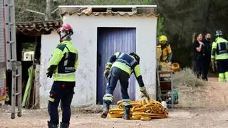Un incendio desvela un asentamiento ilegal en Sant Josep