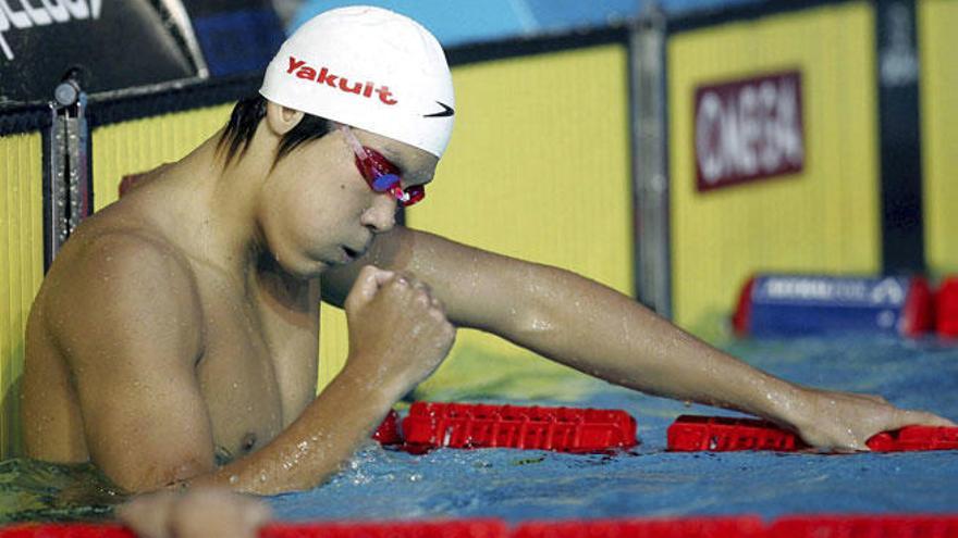 El nadador surcoreano Park Tae-hwan.