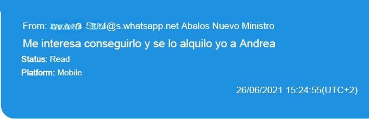 Imagen del sumario del caso Koldo