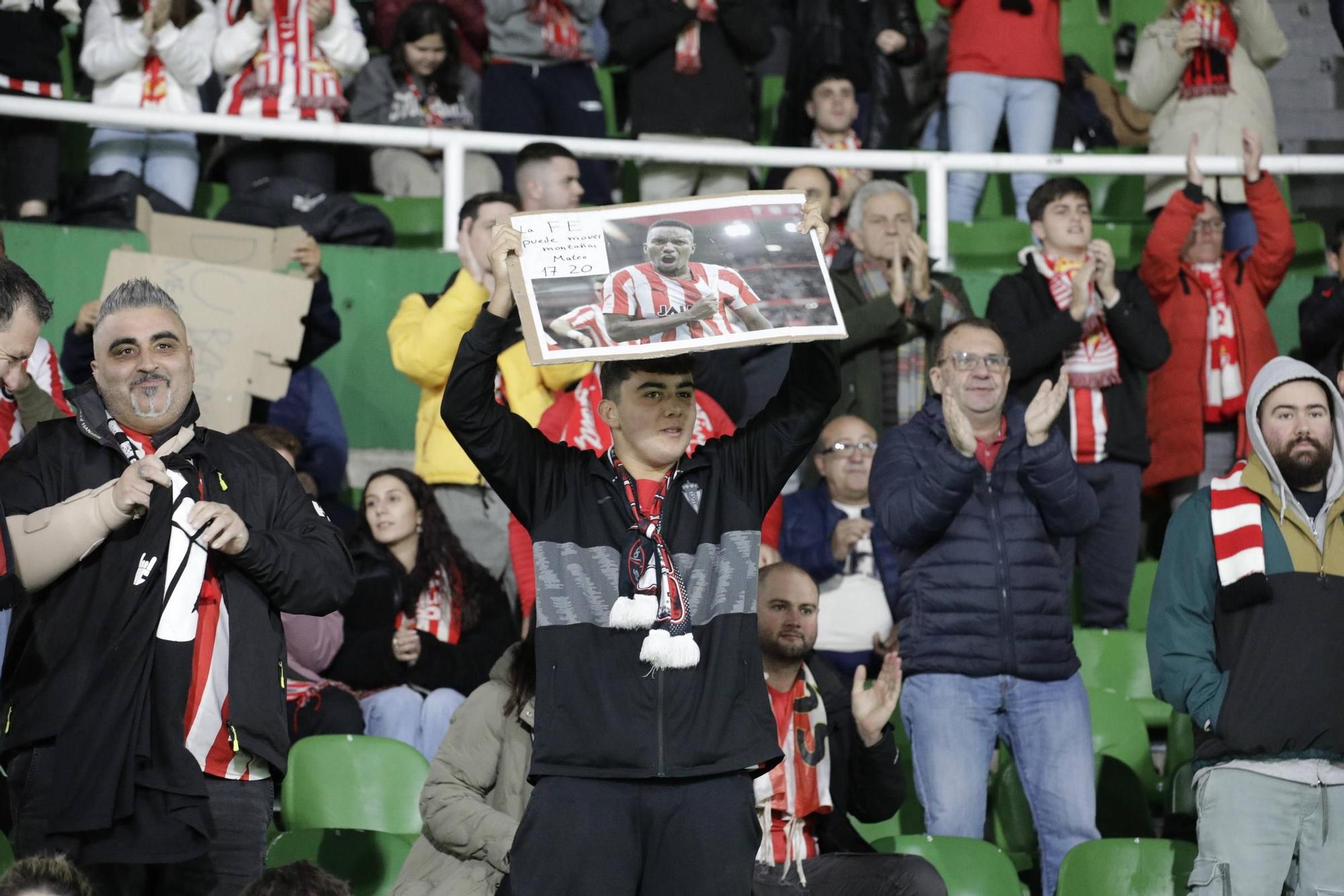 Así fue (en imágenes) el partido de Copa Racing-Sporting, y el viaje de la Mareona